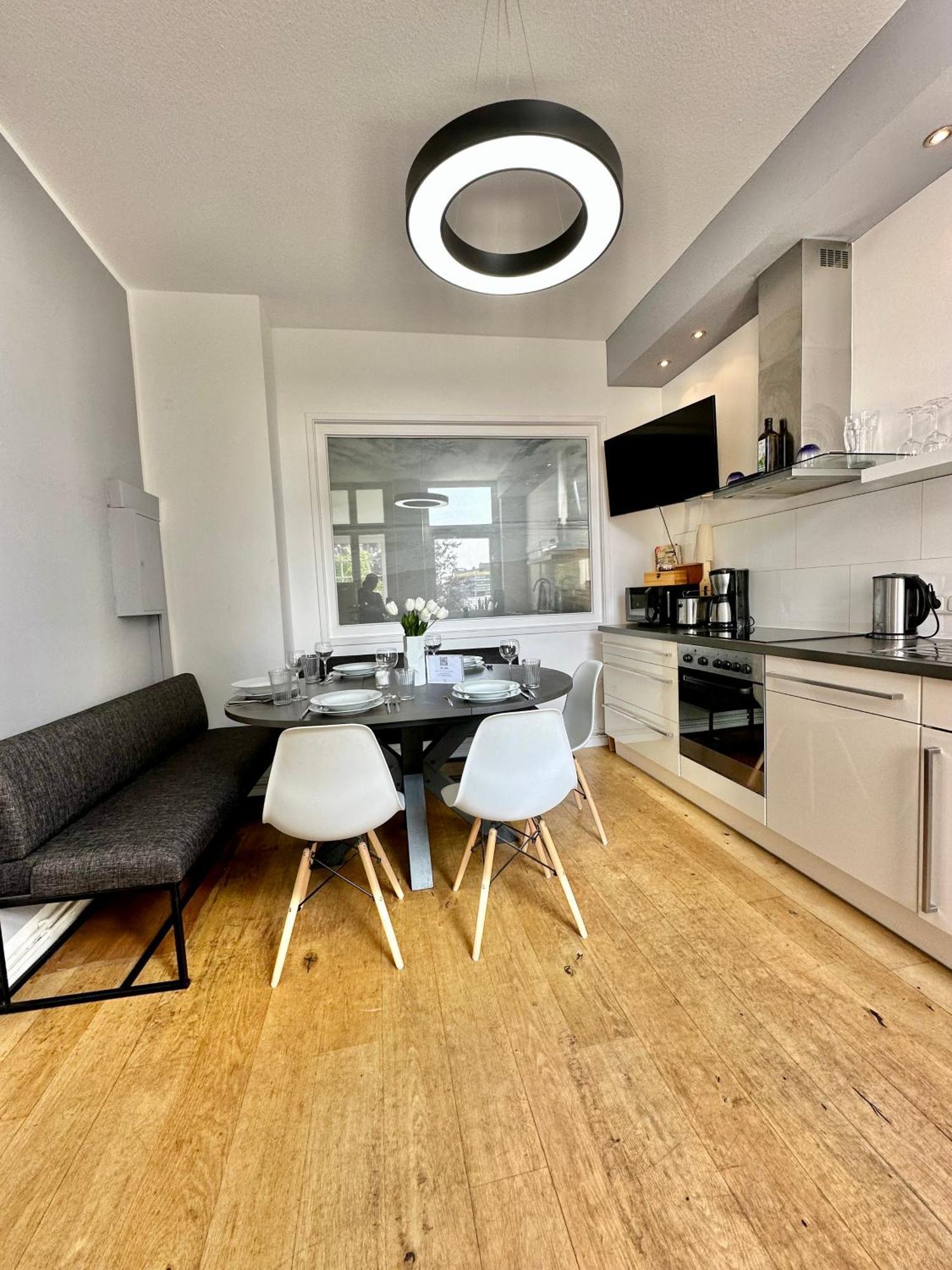 Geraeumiges City-Apartment Mit 2 Badezimmer Und Parkplaetzen D46-Og 奥尔登堡 外观 照片