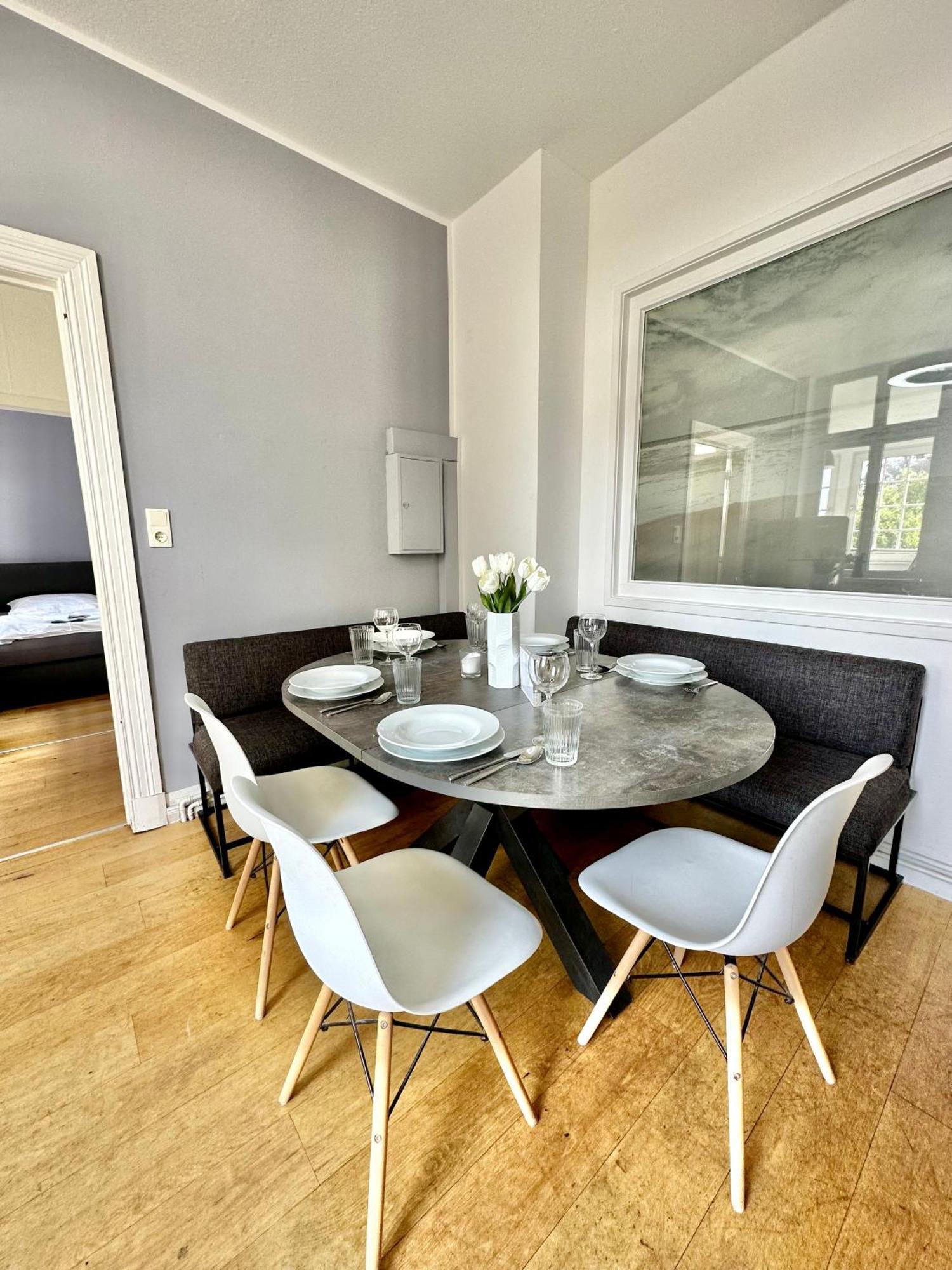 Geraeumiges City-Apartment Mit 2 Badezimmer Und Parkplaetzen D46-Og 奥尔登堡 外观 照片
